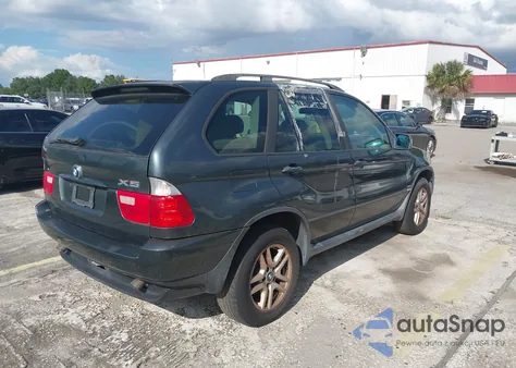 2004 BMW X5 3.0I from USA, damaged, VIN 5UXFA13504LU40159